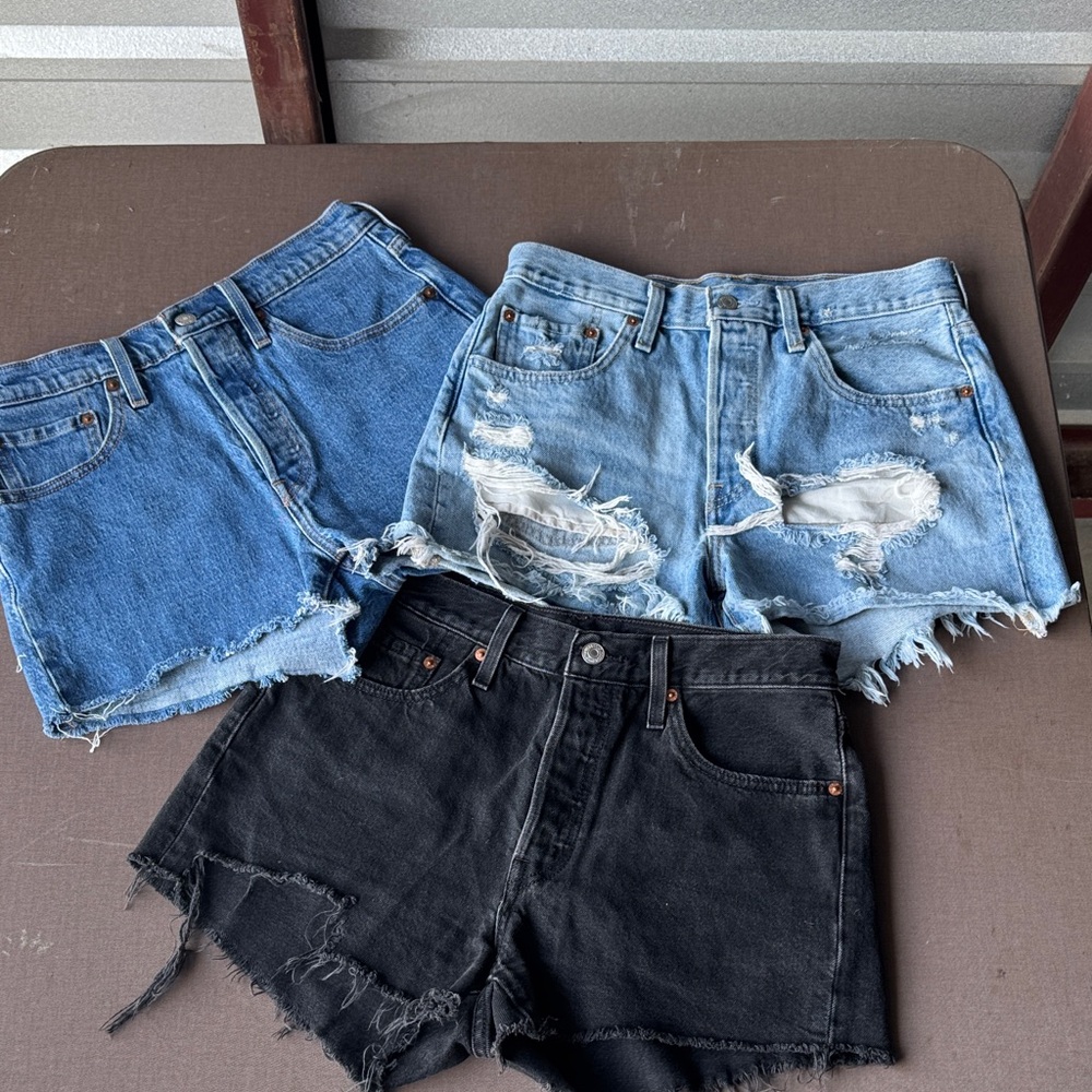 Levi’s (501)Jean shorts Bundle